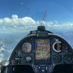 Flugwegposition um 13:36:18: Aufgenommen in der Nähe von Gemeinde Wildalpen, 8924, Österreich in 2736 Meter
